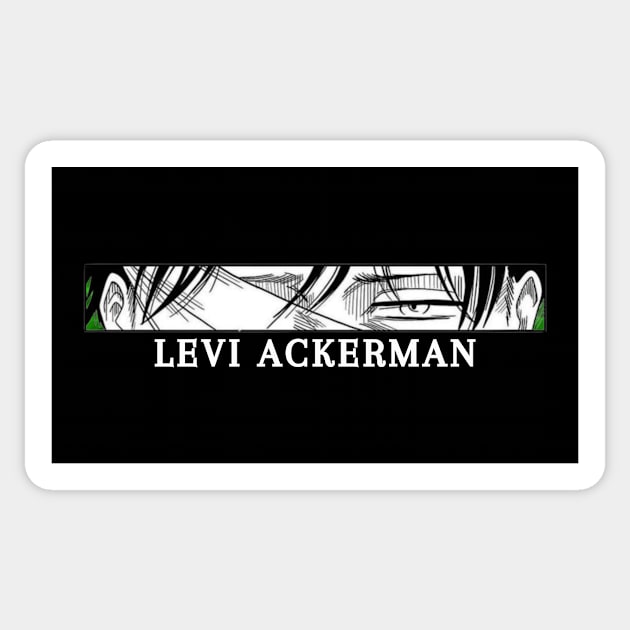 Levi Ackerman - AOT Sticker by Thrillercat